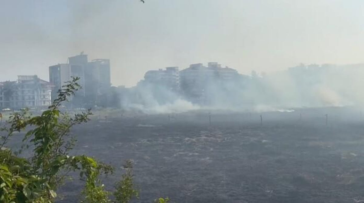 Panjim outskirts evacuated due to dry grass fire
