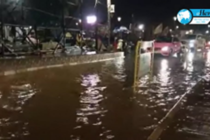 Panjim roads submerged within minutes of rain