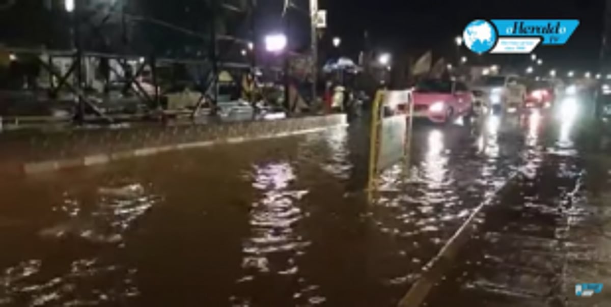 Panjim roads submerged within minutes of rain