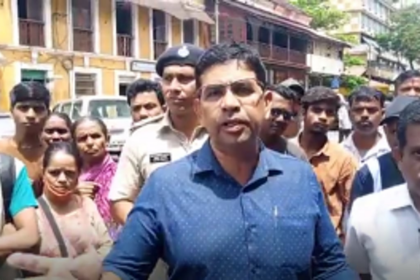 Panjim witnesses chaos over allotment of stalls for the ‘Ashtami fair.’