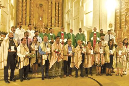 Panjimites Welfare Society offers Mass in honour of St Francis Xavier