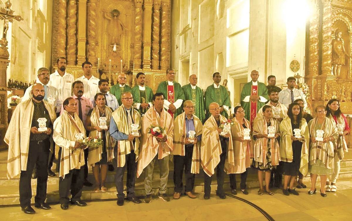 Panjimites Welfare Society offers Mass in honour of St Francis Xavier