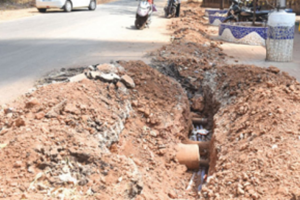 Panjimites want pressing issues to be addressed besides road digging