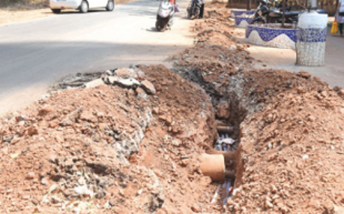 Panjimites want pressing issues to be addressed besides road digging