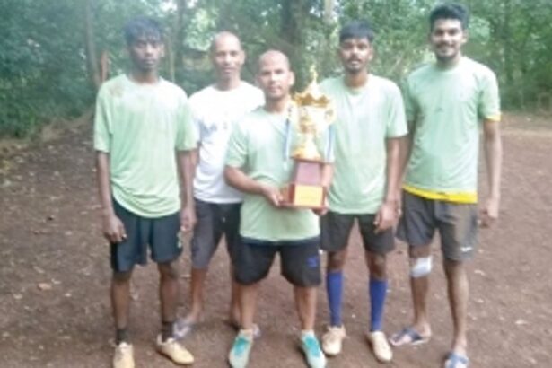 Papaya Verna inter-ward  football champions