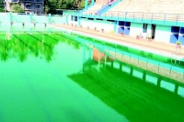 Parents suspect contaminated water at Curti swimming pool