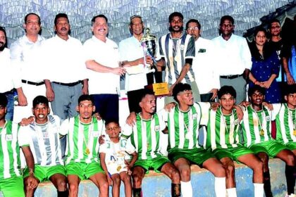 Parish Youth Nuvem take
home Fr Gervasio Trophy