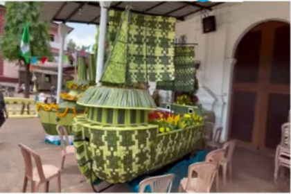 Parishioners of Majorda revived the unique tradition of celebrating the nativity of Mother Mary