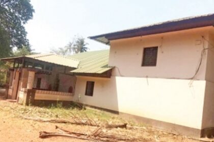 Parrikar’s ancestral home at Parra remained closed