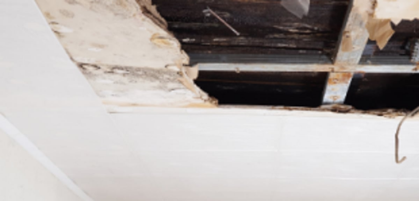 Part of Quepem Dy Collector Office ceiling collapses, injures staff 1 Part of Quepem Dy Collector Office ceiling collapses, injures staff