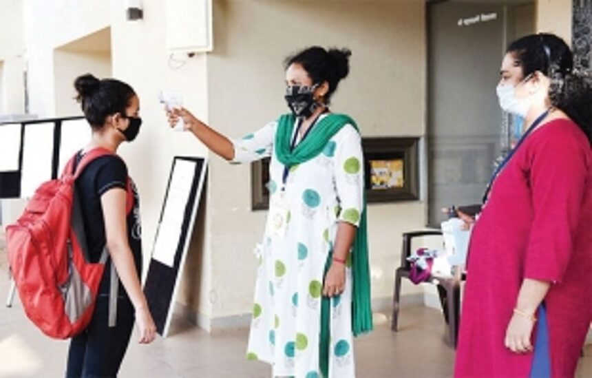 Partial school reopening: Students advised against sharing any items