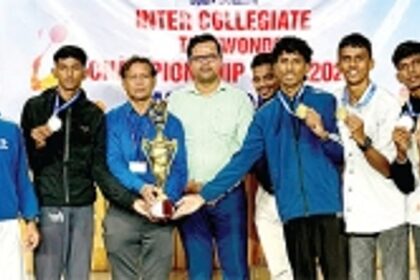 Parvatibai Chowgule College win GU  Inter-Collegiate Taekwondo Women C’ship