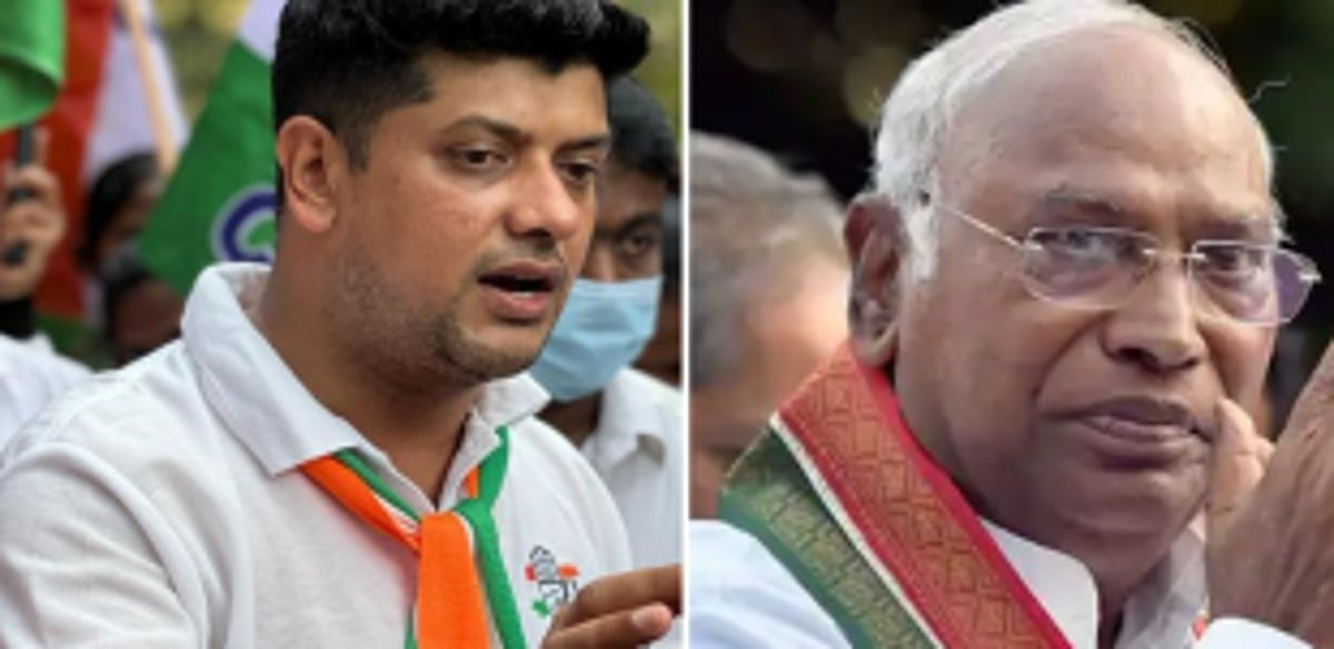 Patkar meets Kharge, vows to  strengthen Cong in the State