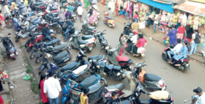 Pay parking introduced in Curchorem  market