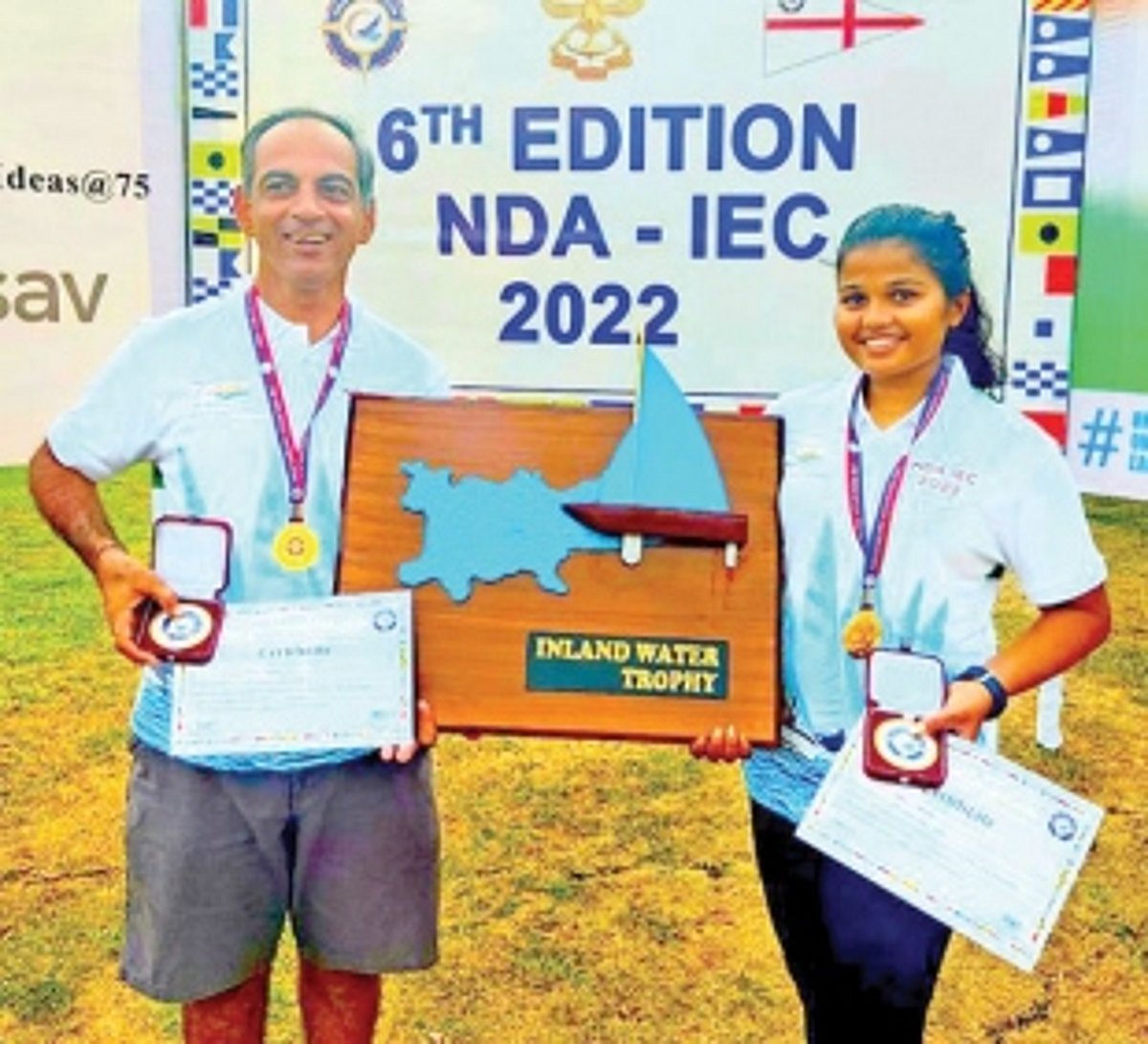 Pearl Colvalcar Wins Gold at NDA’s prestigious ‘Inland Enterprise Championship 2022’