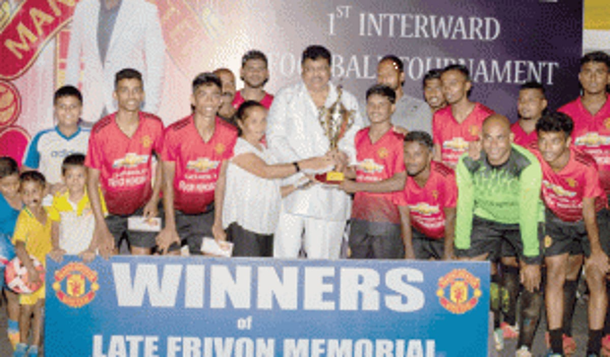 Pedda lift late Frivon Memorial inter-ward title