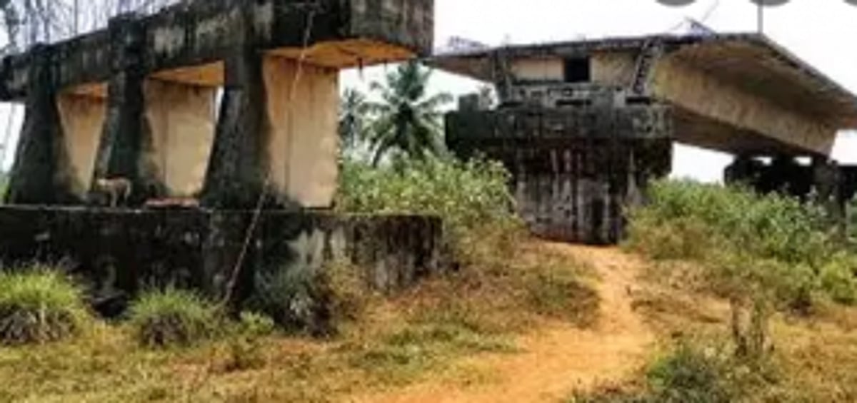 Pending Navelim-Sinquetim  bridge to be completed  with police protection