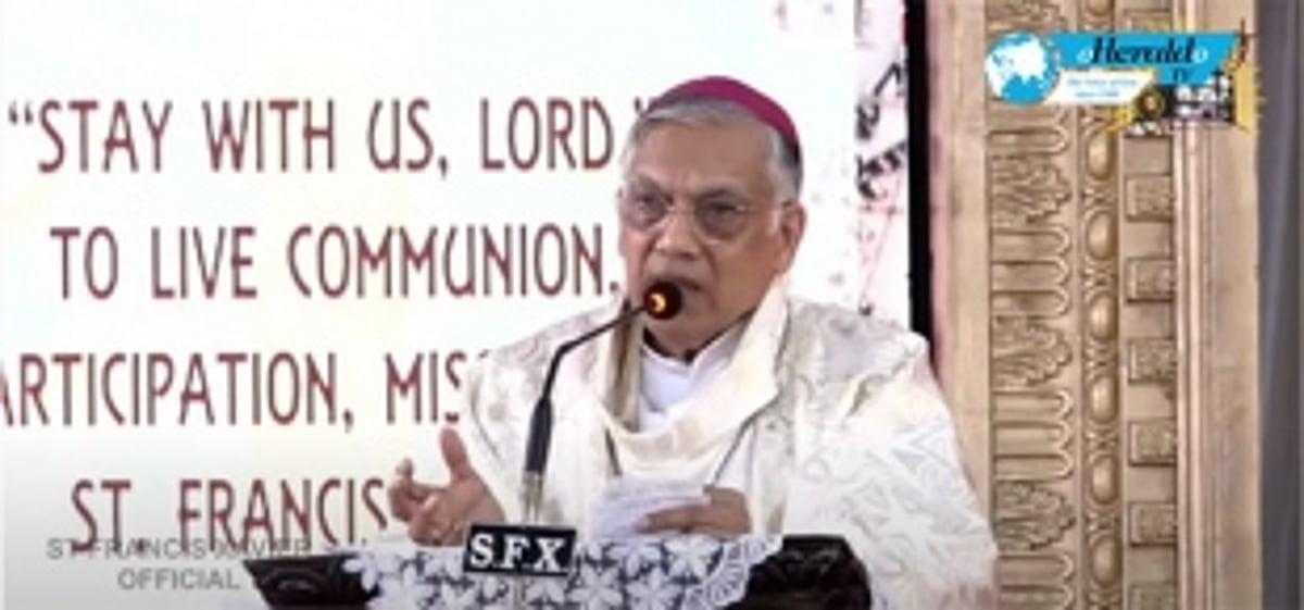 People elected you not to fill your pockets, but to serve them: Alex Dias, Archbishop Emeritus of Andaman and Nicobar to politicians