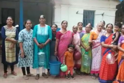 People thirst for water in Morjim for past two months