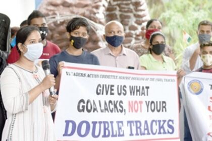 People’s movement against  double-tracking etc, firmly on track