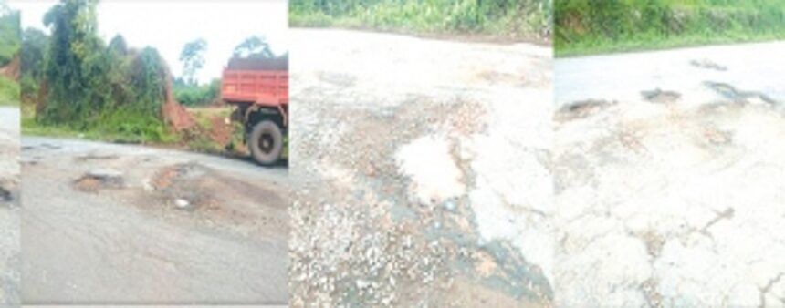 Perennial pothole problem turns Curchorem-Assolda main road pitiable, yet again