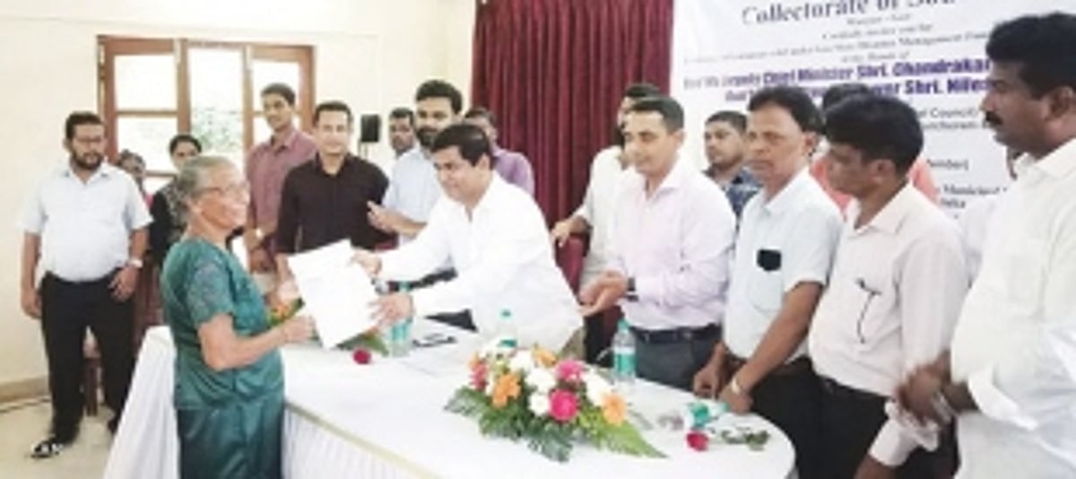 Pernem, Bardez and Bicholim farmers to get flood-relief today