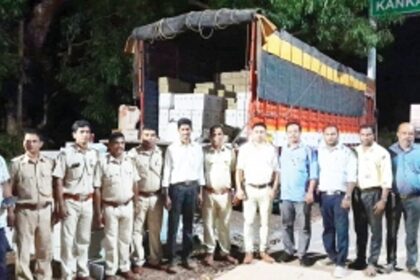 Pernem Excise officials seize liquor worth Rs 22 lakh at Patradevi
