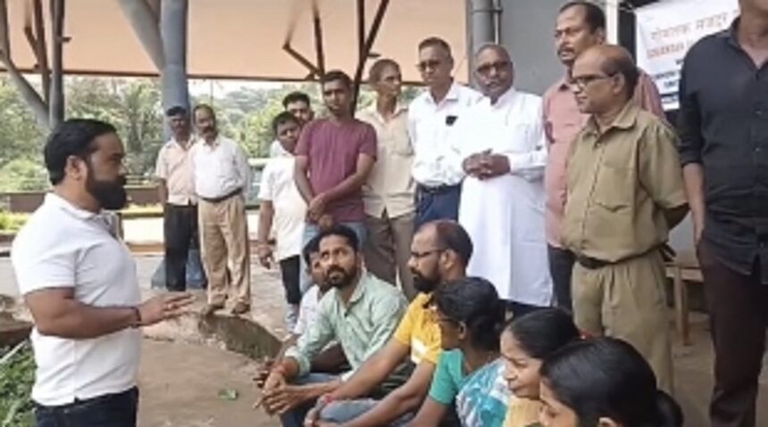 Pernem Municipal Employees Launch Strike Over Three-Month Salary Delay