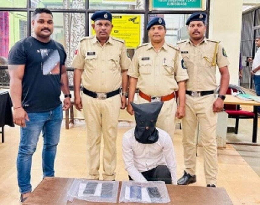 Pernem Police arrest mobile phone robber, recover four robbed handsets 1 Pernem Police arrest mobile phone robber, recover four robbed handsets