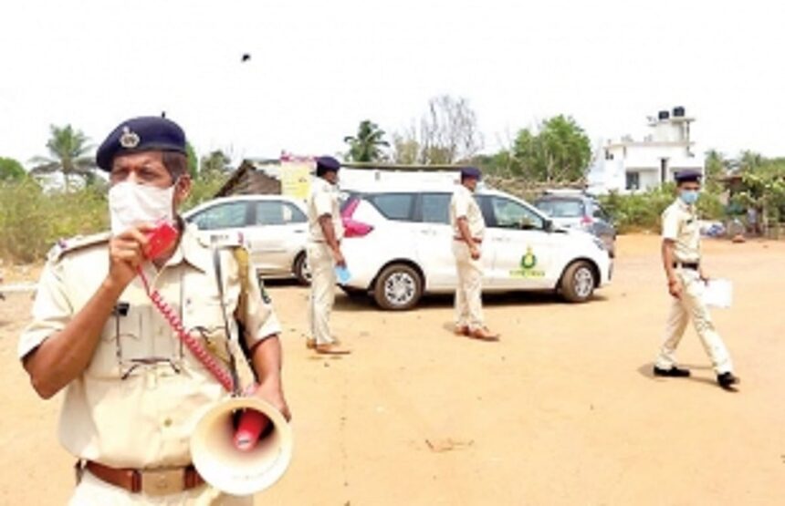 Pernem Police create COVID  awareness among people