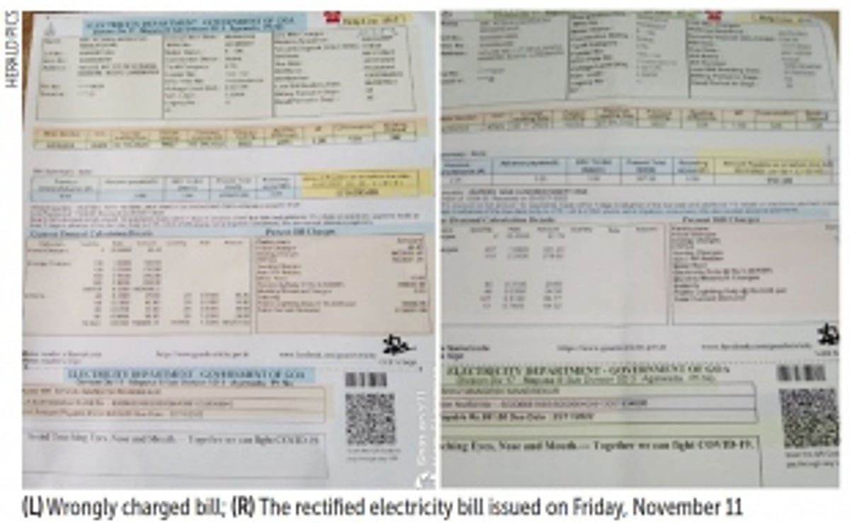 Pernem couple gets Rs 57 lakh electricity bill