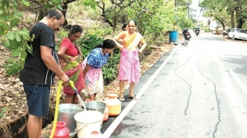 Pernem faces water scarcity for the past six days 1 Pernem faces water scarcity for the past six days