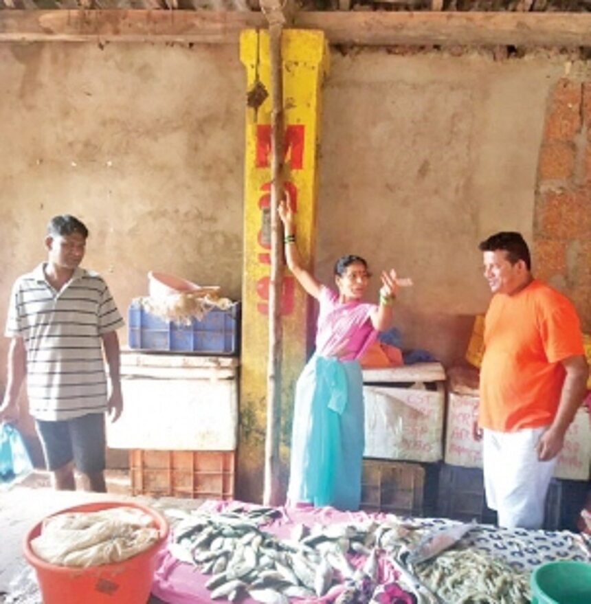 Pernem fish market is on the brink of collapse 1 Pernem fish market is on the brink of collapse