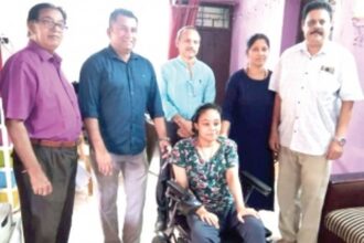Physically challenged girl from Guirim gets motorised wheelchair from govt