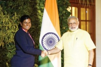 Physio Tracy Fernandes providing a healing touch to Indian eves