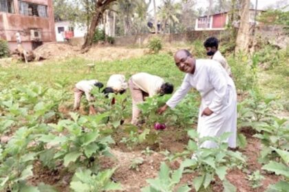 Pilar priest with a green thumb