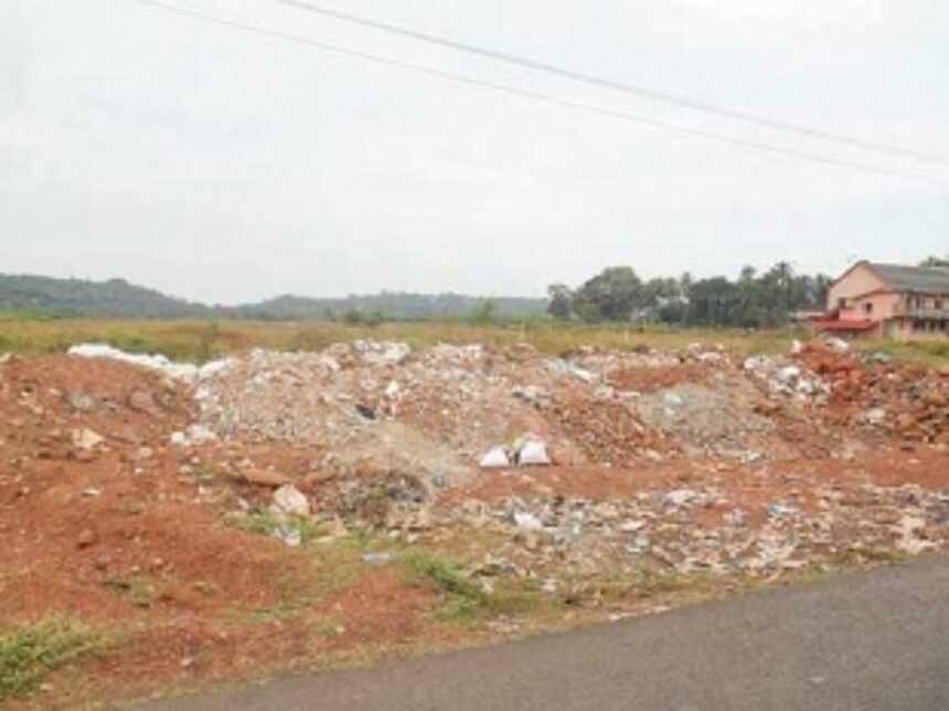 Pilerne playground  turns dump ground