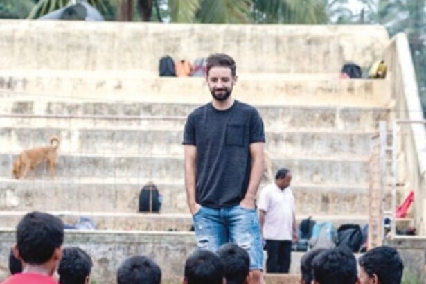 Pinheiro Meets Goa’s  young footballers