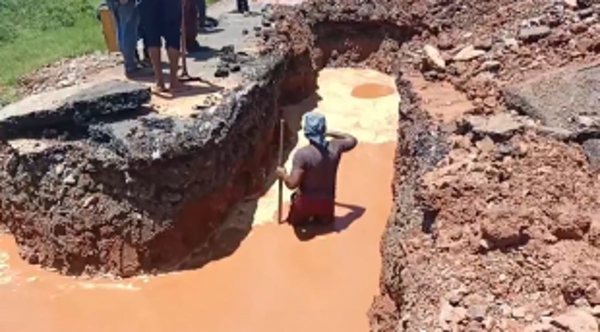 Pipeline bursts at Guirim; Bardez to face water shortage issue