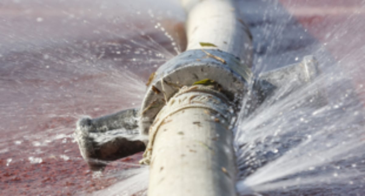 Pipeline bursts, taps run dry in St Inez