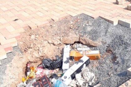 Pits left open, discarded vehicles security hazard at Margao Railway Station