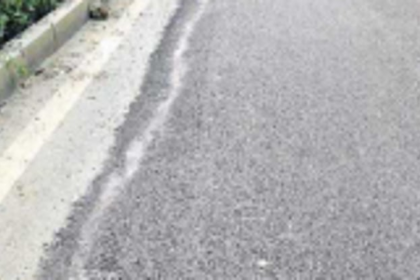 Planned VIP’s visit prompts  govt to hot-mix Curti roads