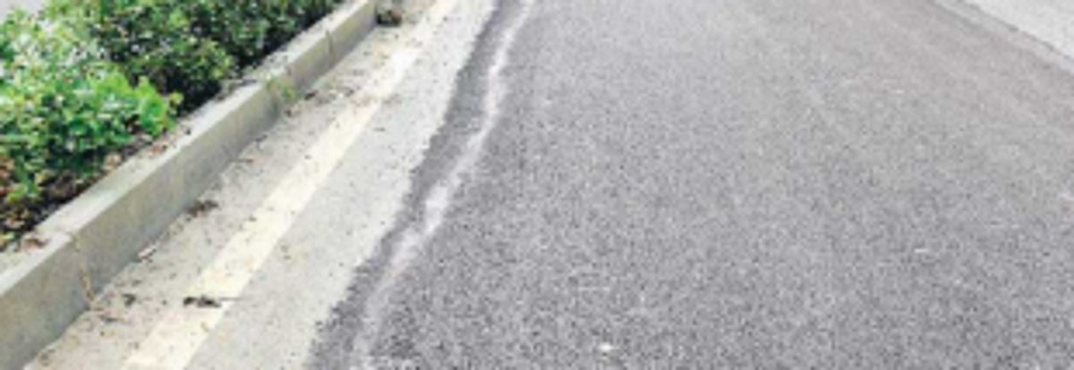 Planned VIP’s visit prompts  govt to hot-mix Curti roads