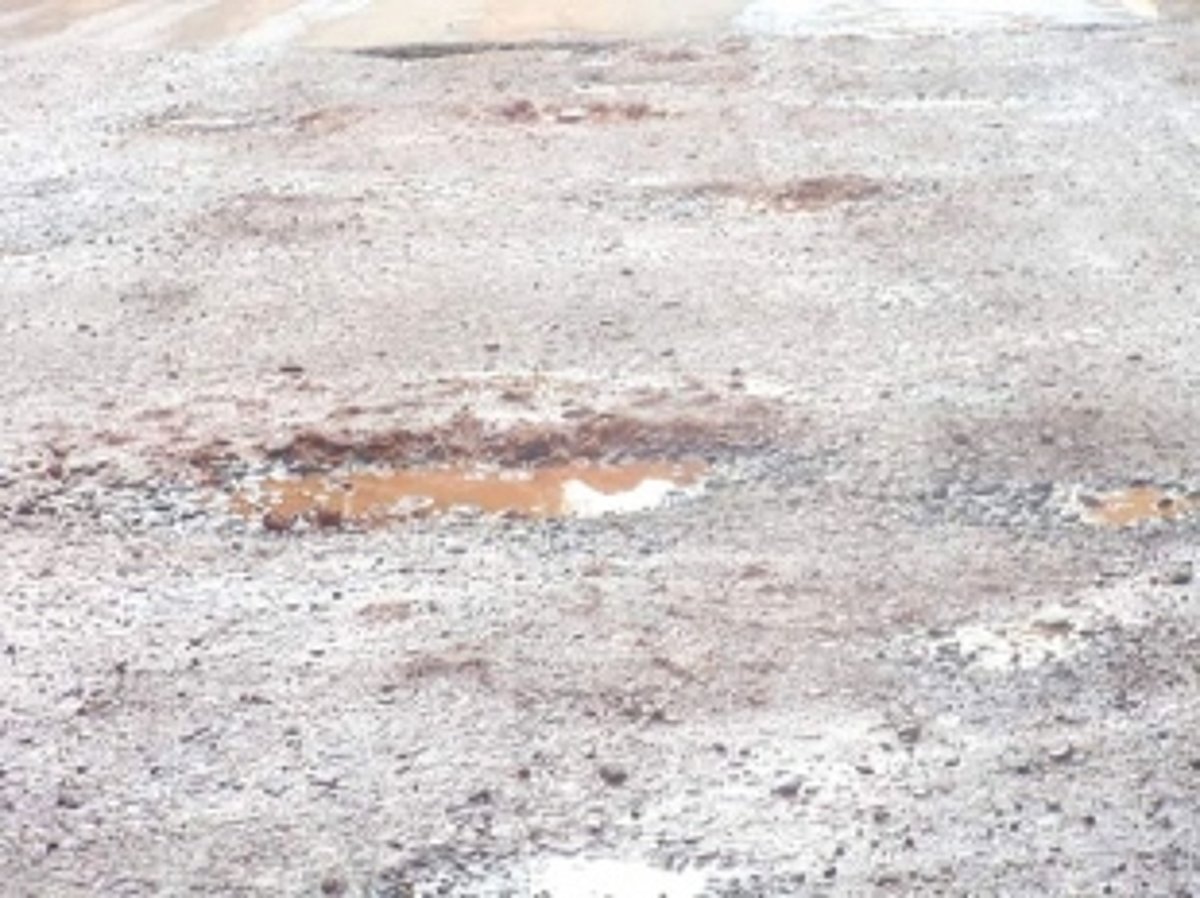 Please give us good roads