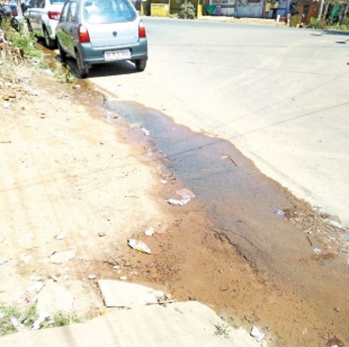 Plug the water pipeline leakage