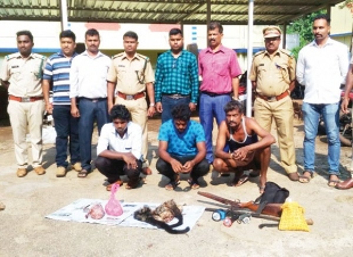 Poachers arrested by authorities