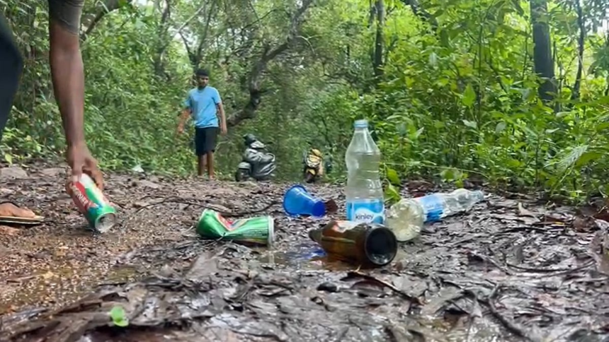 Polem Residents Raise Alarm Over Public Drinking, Garbage Menace Near Checkpost 1 Polem Residents Raise Alarm Over Public Drinking, Garbage Menace Near Checkpost