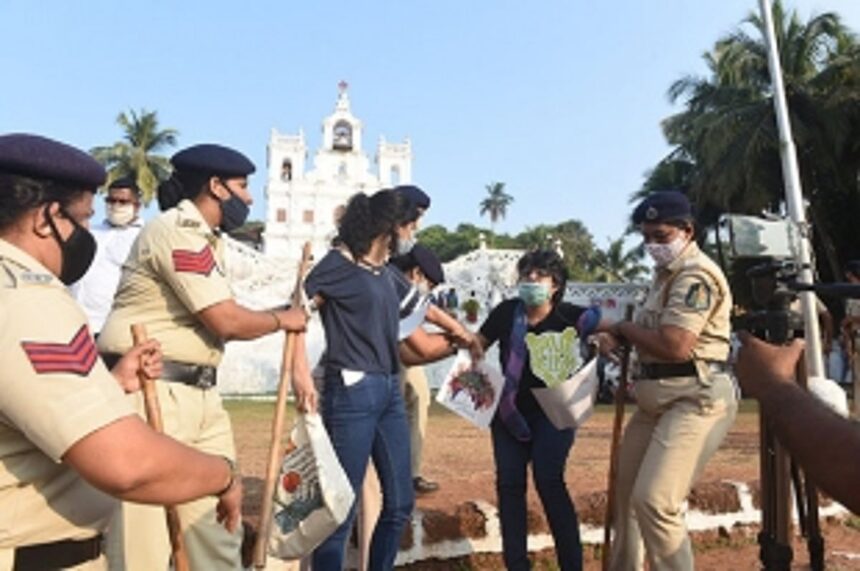 Police action on Save Mollem Youth evokes sharp criticism 1 Police action on Save Mollem Youth evokes sharp criticism