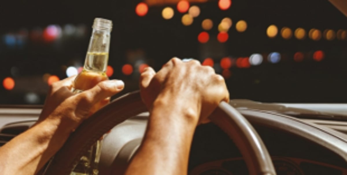 Police book drunk driver