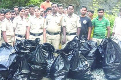 Police clean up Bamonbudo waterfall